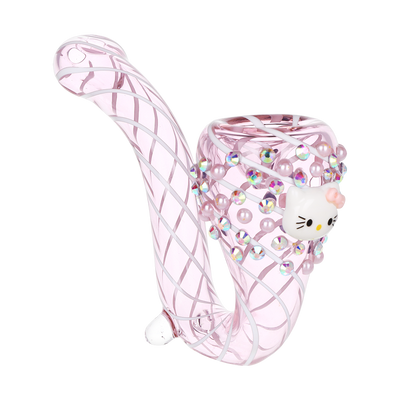Greetings Kitty Sherlock Pipe | Front View