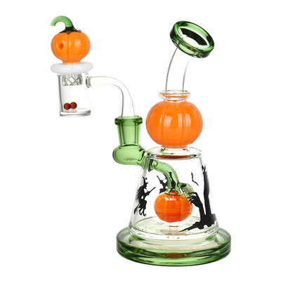 Halloween Ball Dab Rig Set | Back View