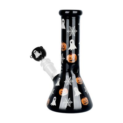 Hallows Glow Beaker Bong | Back View