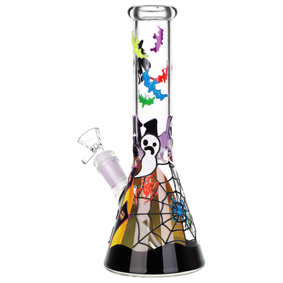 Haunted House Beaker Bong | Back VIew