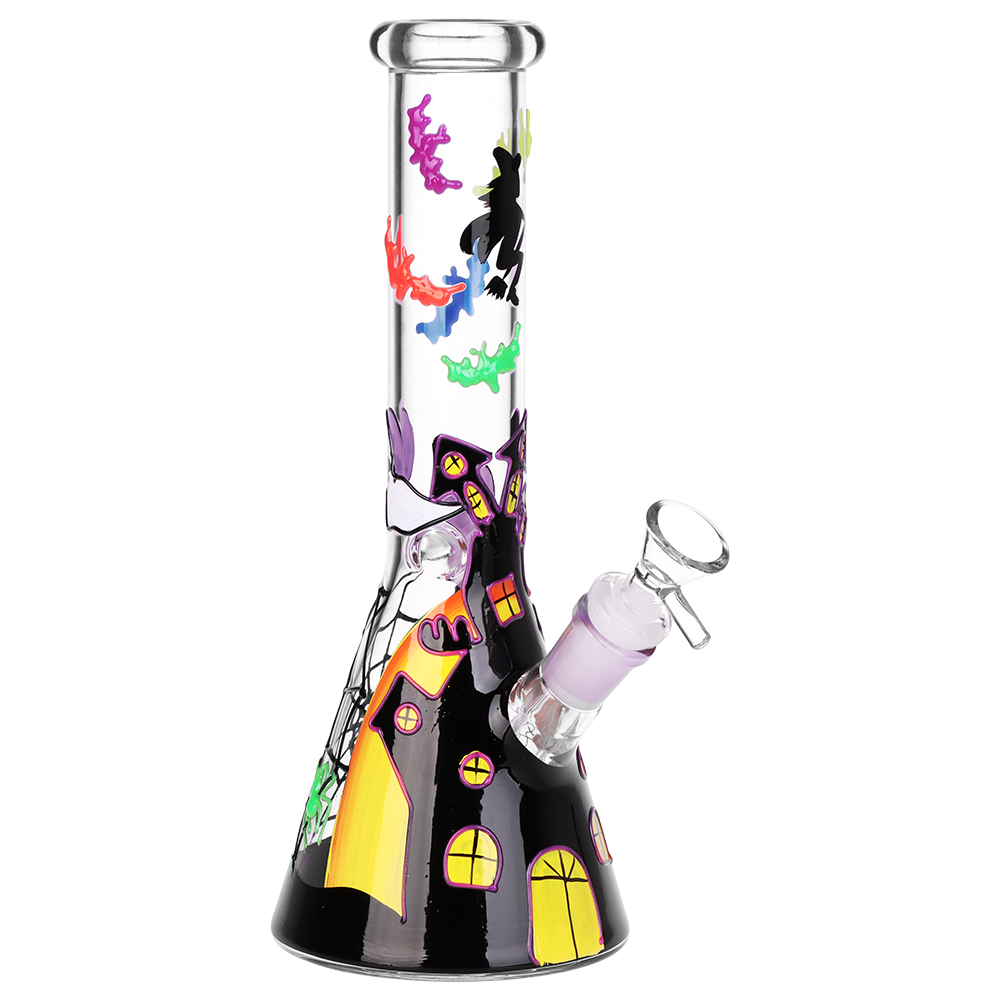 Haunted House Beaker Bong | Front View