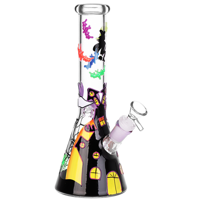 Haunted House Beaker Bong | Front View