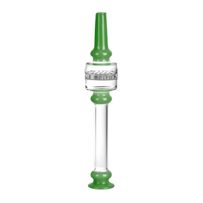 Pulsar Color Block Honeycomb Diffuser Dab Straw | Dark Green