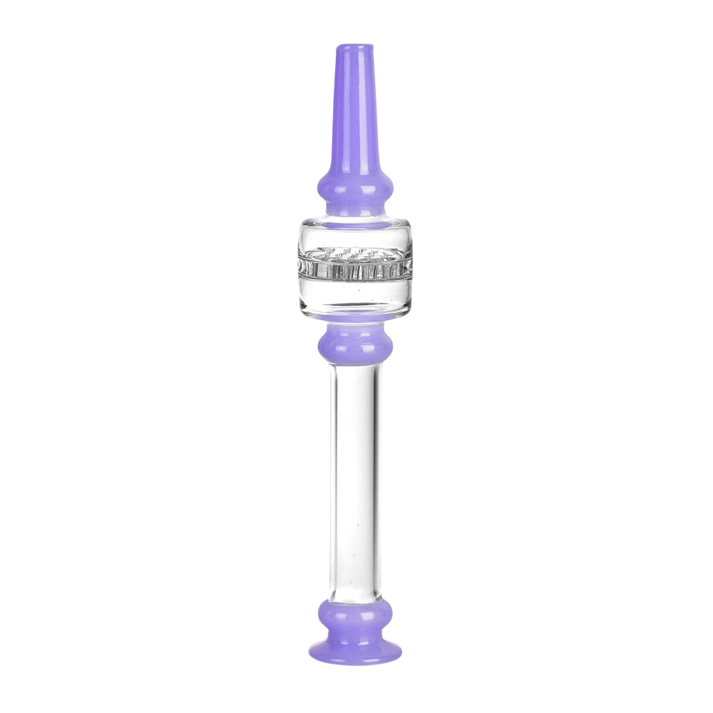 Honeycomb Diffuser Dab Straw | Purple