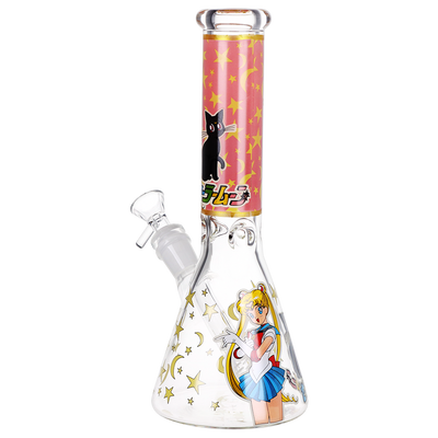 Stoner Moon Beaker Bong | Moon | Back View