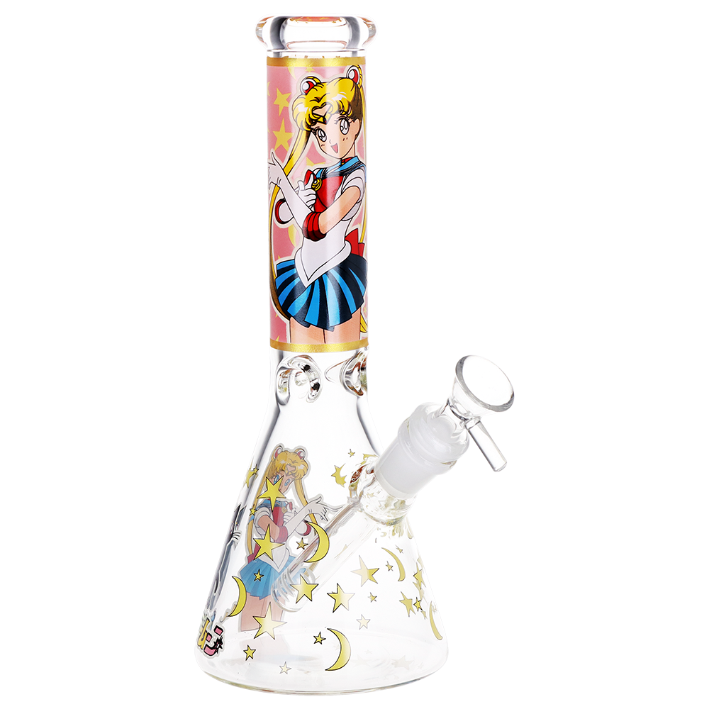 Stoner Moon Beaker Bong | Moon | Front View