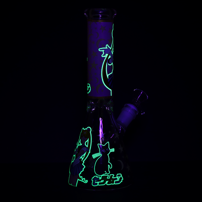 Stoner Moon Beaker Bong | Moon | Glow In The Dark