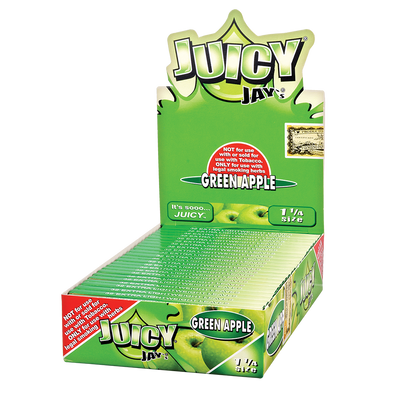 Juicy Jay's Flavored Rolling Papers | Green Apple