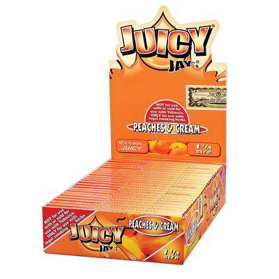 Juicy Jay's Flavored Rolling Papers | Peaches & Cream