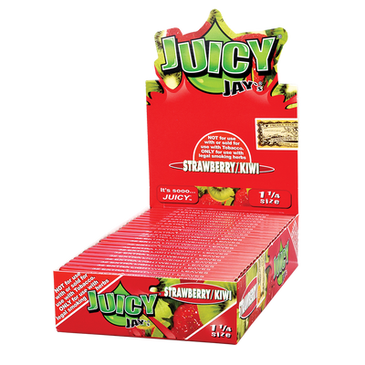 Juicy Jay's Flavored Rolling Papers | Strawberry Kiwi