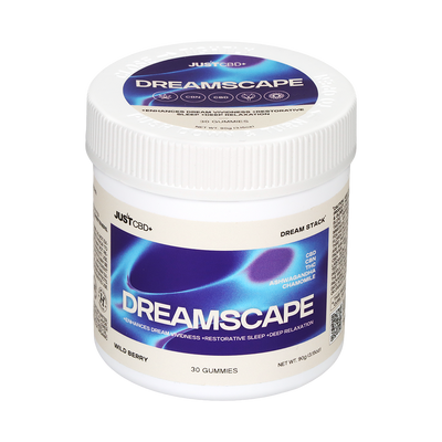 JUST CBD THC Dreamscape Gummies | Wild Berry | 30 Piece Jar