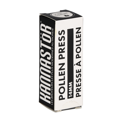 Kannastor Aluminum Pollen Press | 14mm Size | Packaging