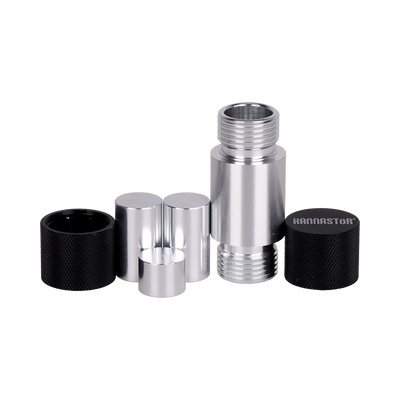 Kannastor Aluminum Pollen Press | 14mm Size | 6 Piece Set