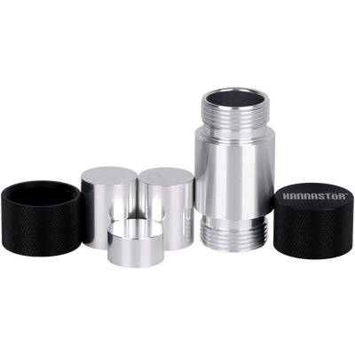 Kannastor Aluminum Pollen Press | 19mm Size | 6 Piece Set