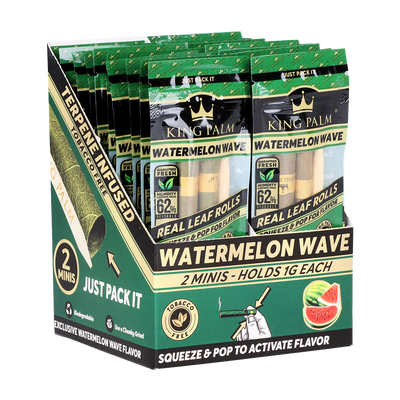 King Palm Leaf Rolls | Mini 2 Pack | Watermelon Wave