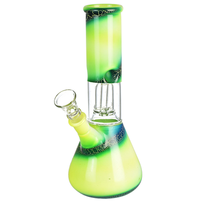 Lava Ombre Beaker Bong | Green