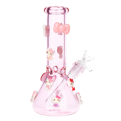 Little Bow Kitty Beaker Bong | Back View