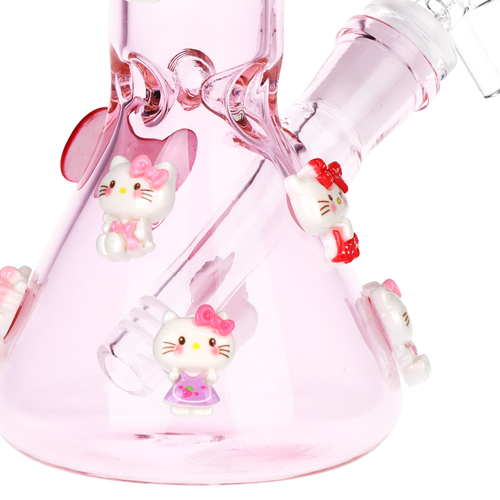 Little Bow Kitty Beaker Bong | Close View