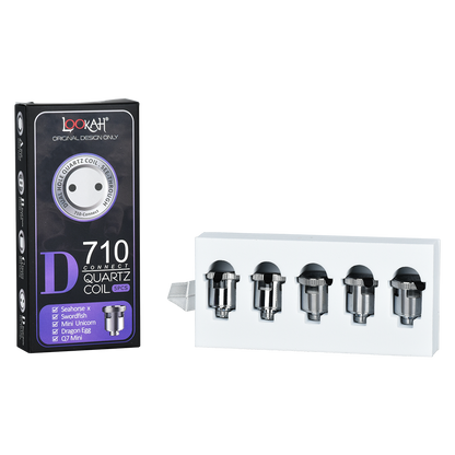 Lookah 710 Connect Quartz Coil D | 5 Piece Pack
