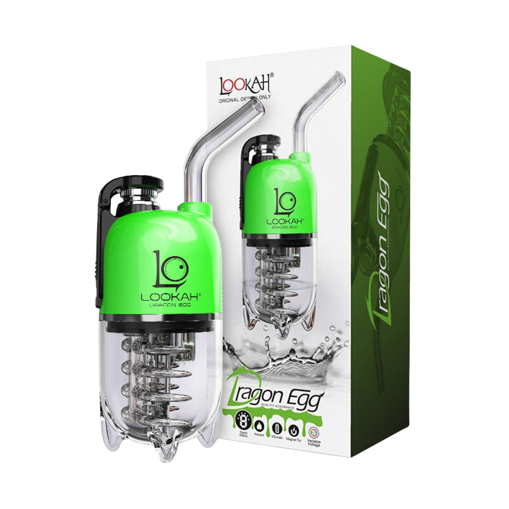 Lookah Dragon Egg eRig Bubbler | Green