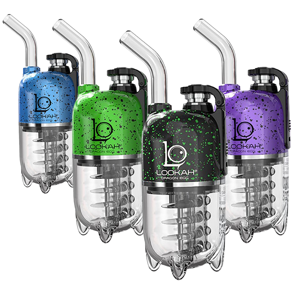 Lookah Dragon Egg eRig Bubbler | Splatter Edition | Group