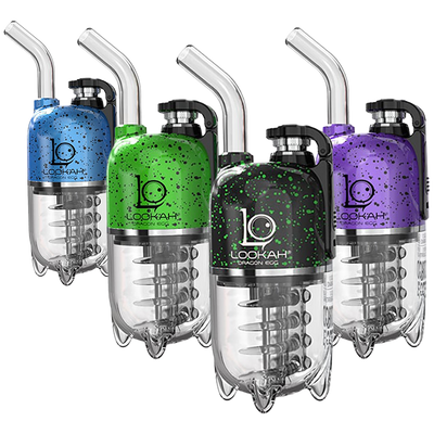 Lookah Dragon Egg eRig Bubbler | Splatter Edition | Group