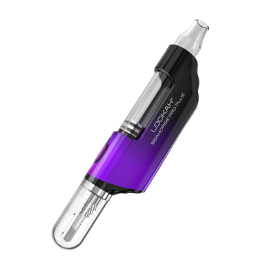 Lookah Seahorse Pro Plus Electric Dab Straw | Purple Black Gradient