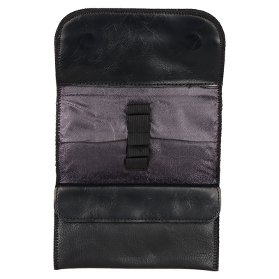 Maxwell B. Adam Vape Wallet | Tri-Fold Open View