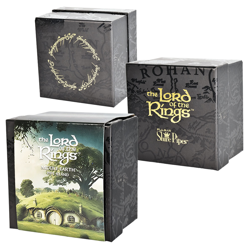 MIDDLE-EARTH™ Pipe Stand Packaging | Shire Pipes™ x The Lord of the Rings™