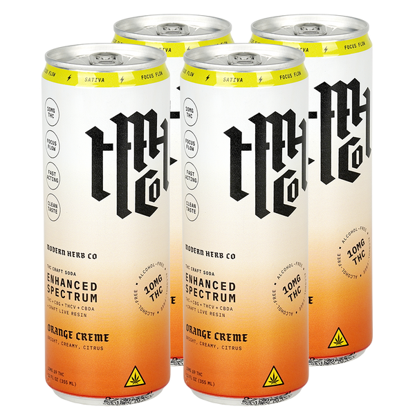 Modern Herb Co D9 THC Craft Soda | Orange Creme - Pulsar – Pulsar Shop