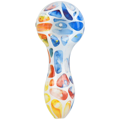 Mosaic Spoon Pipe | Rainbow