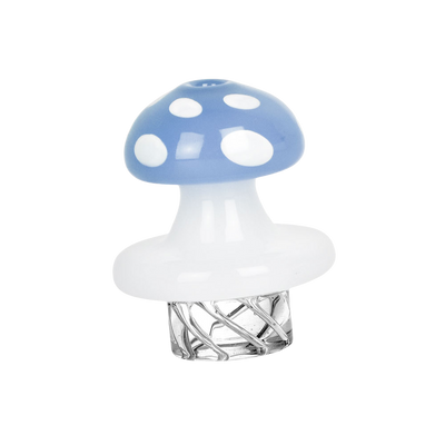 Mushroom Vortex Carb Cap | Blue