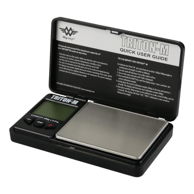 MyWeigh Triton-M Digital Scale | Lid Open View