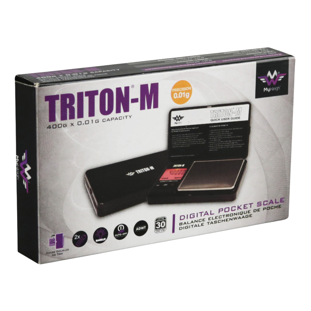 MyWeigh Triton-M Digital Scale | Packaging