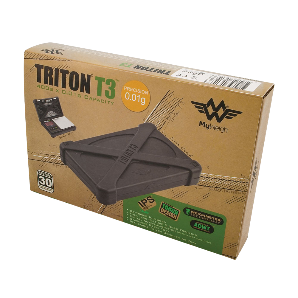 MyWeigh Triton T3 Digital Scale | Packaging