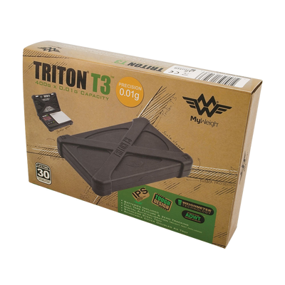 MyWeigh Triton T3 Digital Scale | Packaging