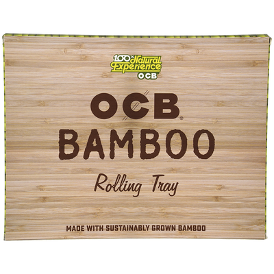 OCB Bamboo Rolling Tray | Packaging