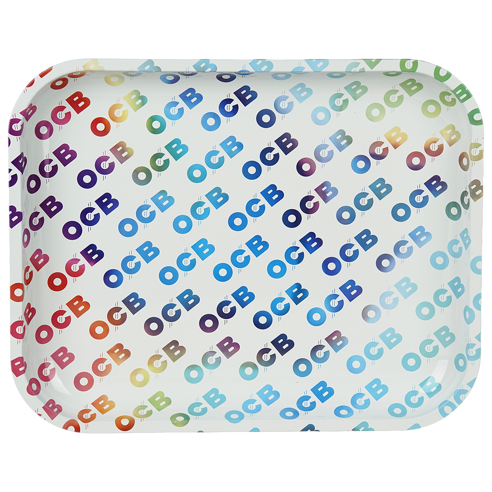 OCB Rainbow Metal Rolling Tray