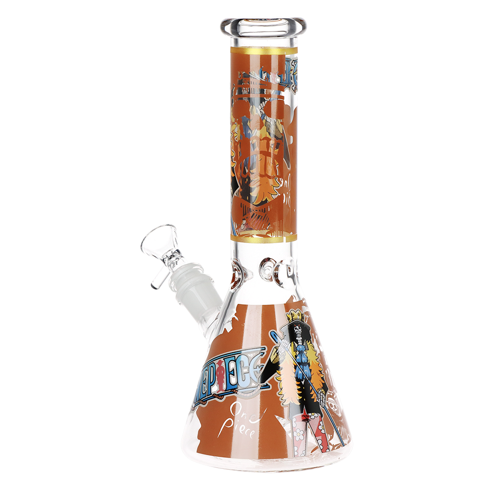 One Treasure Beaker Bong | 3 Blade | Back View