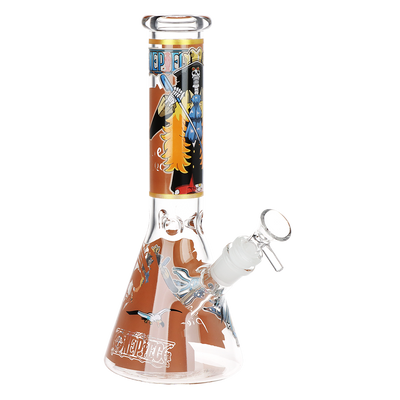 One Treasure Beaker Bong | 3 Blade | Front View