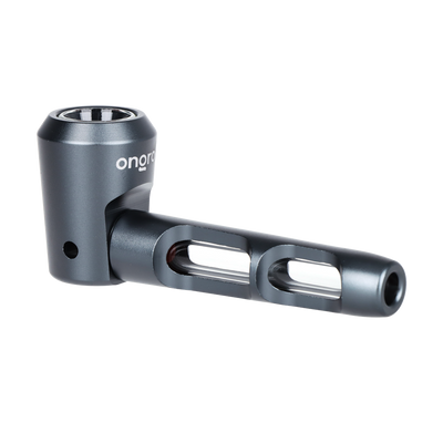 ONGROK Aluminum & Glass Spoon Pipe | Silver