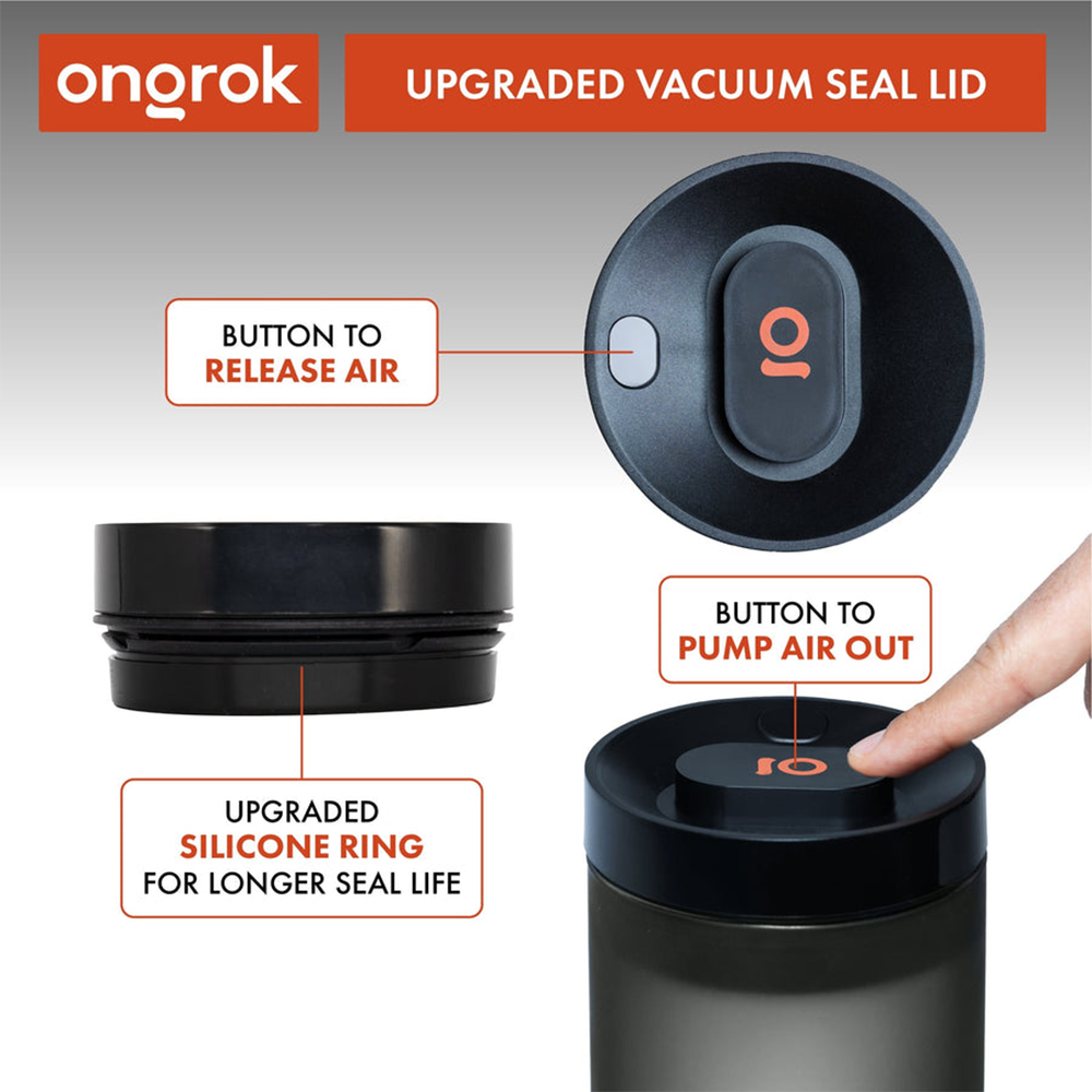 ONGROK Vacuum UV Glass Jar | How To Use
