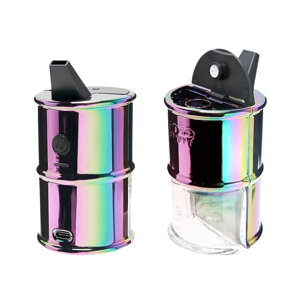 Ooze Electro Barrel Electric Dab Rig | Rainbow