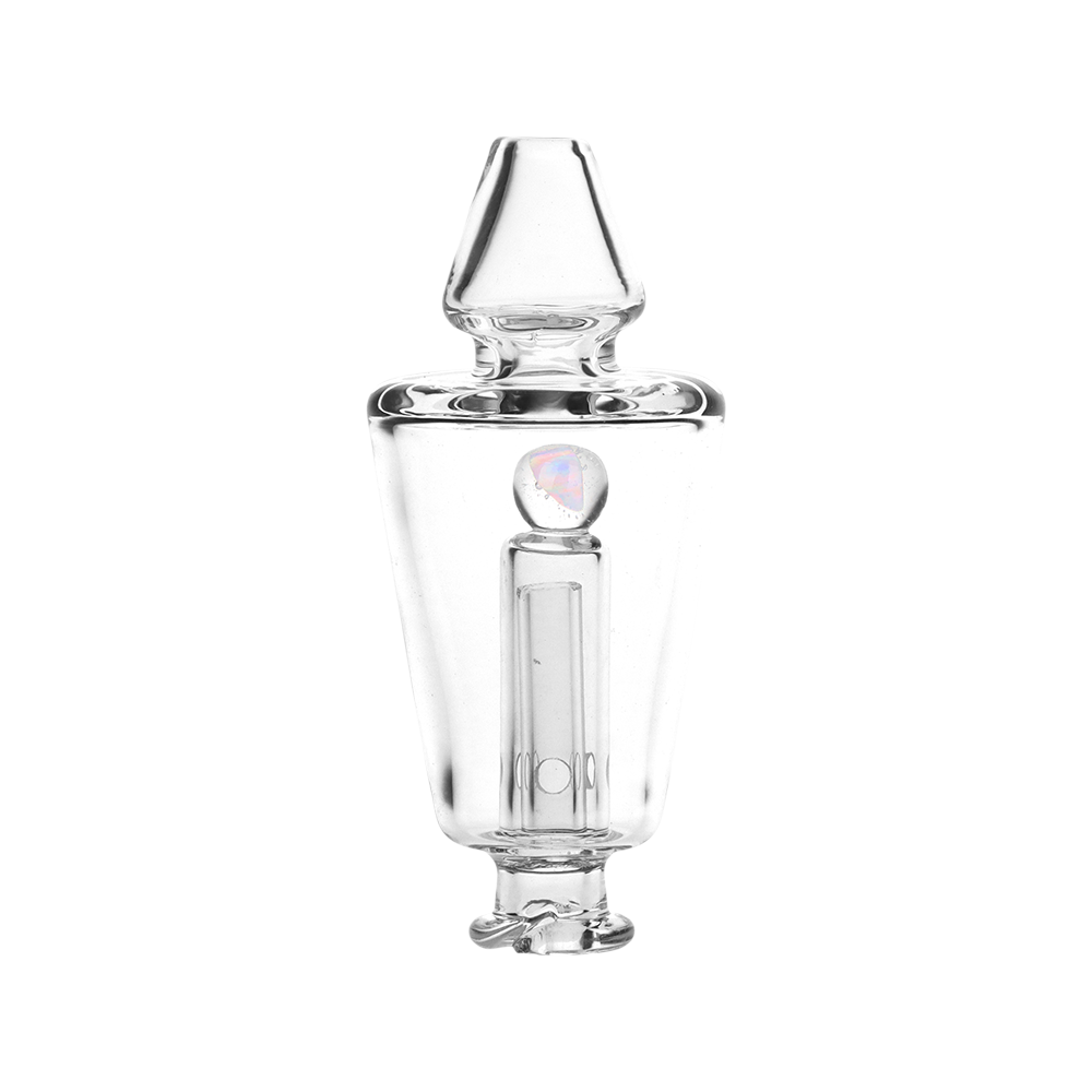 Opal Marble Bubbler Attachment for Puffco Pivot | Side View