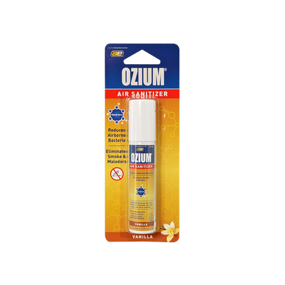 Ozium Air Sanitizer Spray | 0.8oz | Vanilla Scent