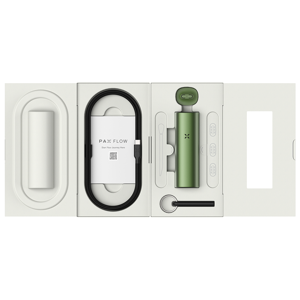 PAX Flow Dry Herb Vaporizer | Packaging & Contents
