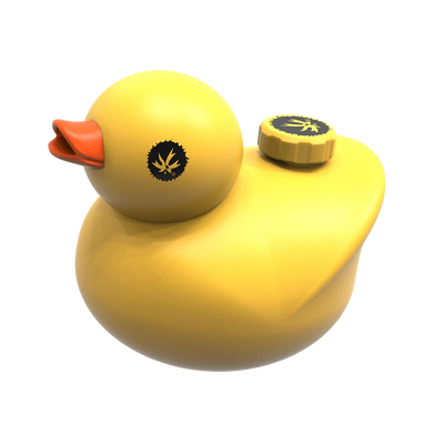 Piecemaker Kwack Silicone Bong | Yellow