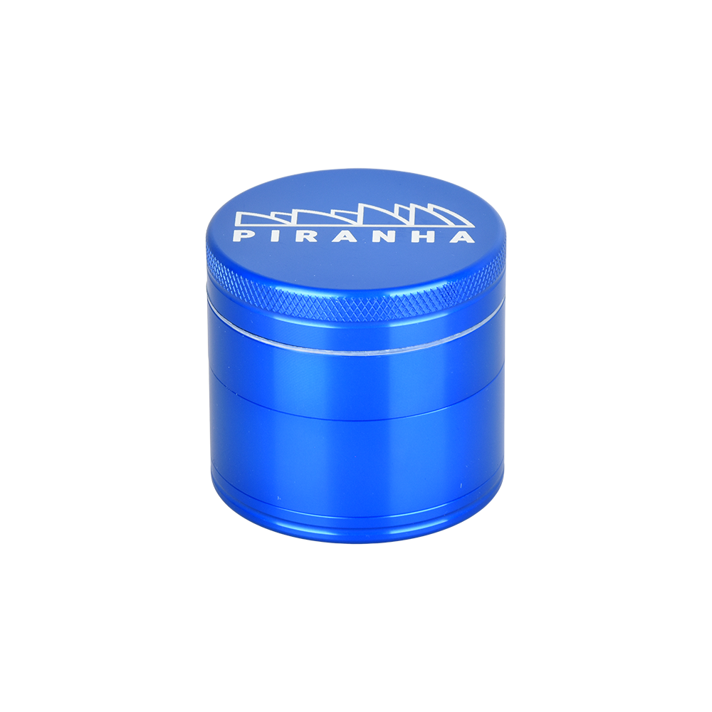Piranha Aluminum Grinder | 4pc | 2" | Closed View