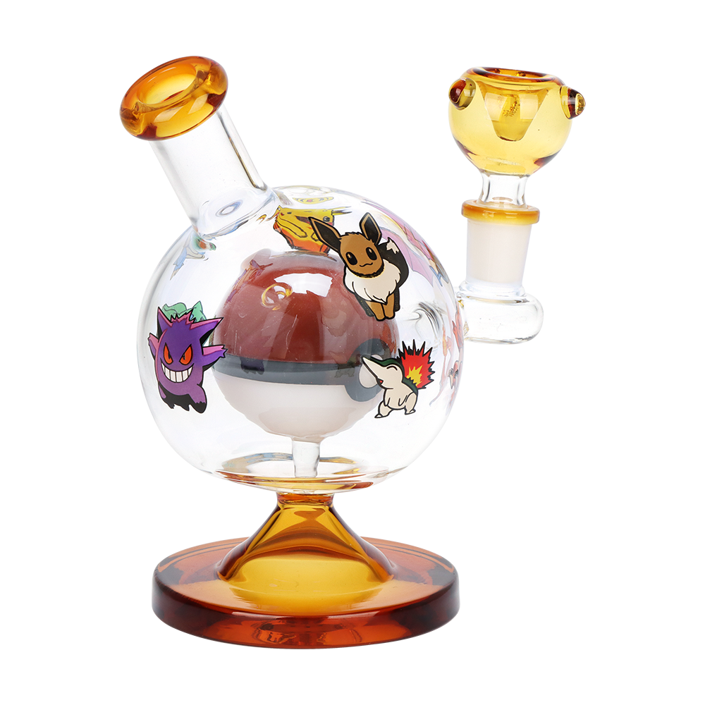 Pocket Monsters Orb Bong | Back View