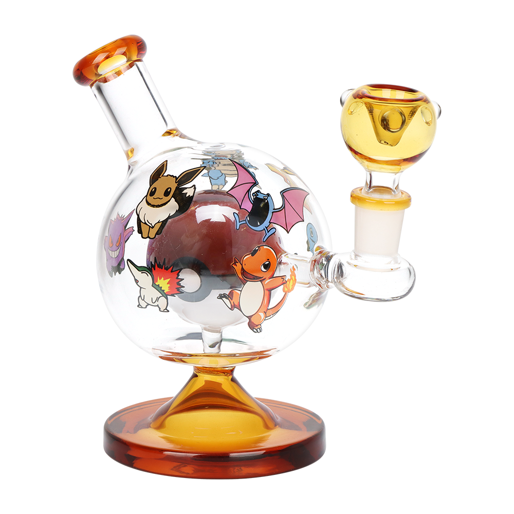 Pocket Monsters Orb Bong | Front View